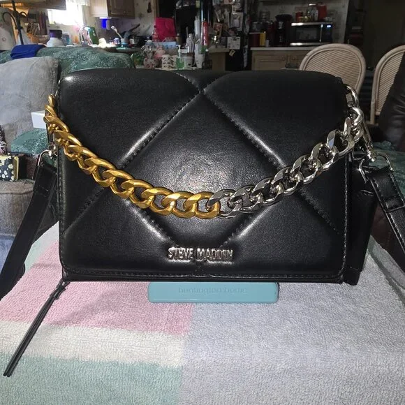 Steve Madden Bags Steve Madden Siena Quilted Faux Leather